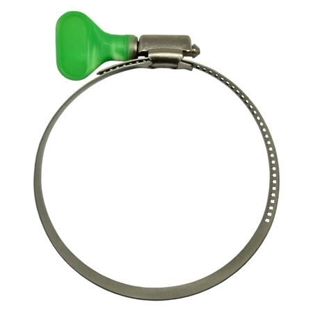 Midwest Fastener #48 18-8 Stainless Steel Turn Key Hose Clamps 10PK 52412